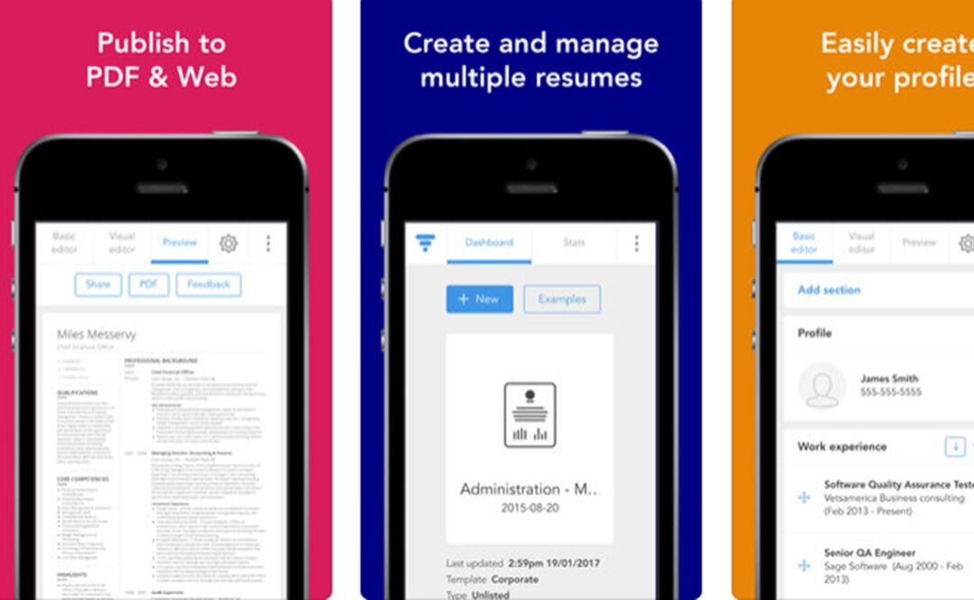 VisualCV Resume Builder 
