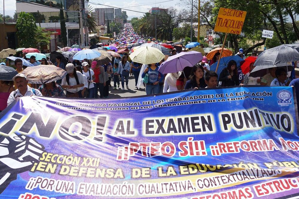 Acepta CNTE diálogo, pero no reforma educativa