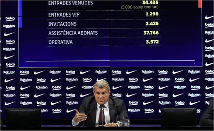 Joan Laporta explicó la invasión de aficionados del Frankfurt en el Camp Nou