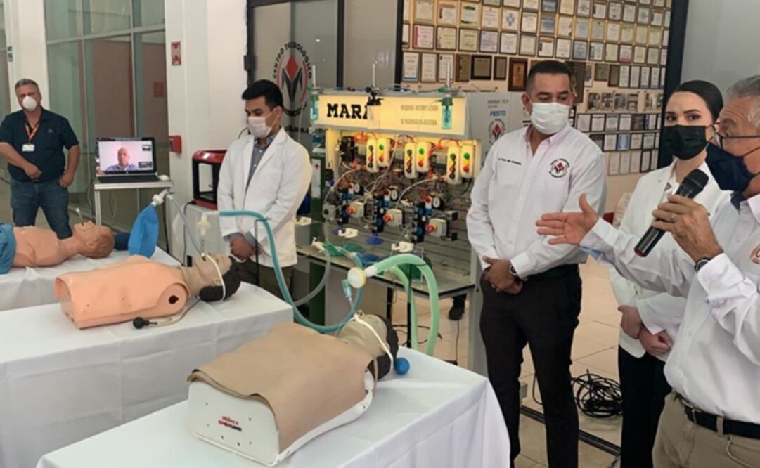 The ventilator was designed in Sonora - Photo: File photo/EL UNIVERSAL