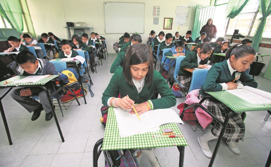 Sin evaluaciones en las escuelas, el panorama para los alumnos de educación básica no es nada halagüeño, señalan los especialistas. Foto: Archivo/ EL UNIVERSAL