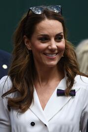 Kate Middleton brilla con vestido ladylike en Wimbledon 2019