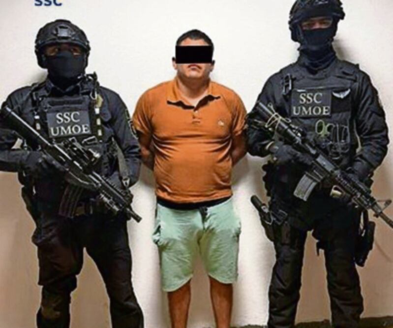 La SSC detuvo a siete personas que integran célula en Iztapalapa. Foto: Especial