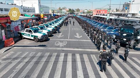 Refuerzan vigilancia y patrullaje en las alcaldías Cuauhtémoc y Venustiano Carranza