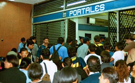 Metro restablece servicio en estación Portales tras accidente en vías