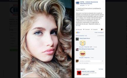 Modelo colombiana hallada muerta tenía señales de tortura