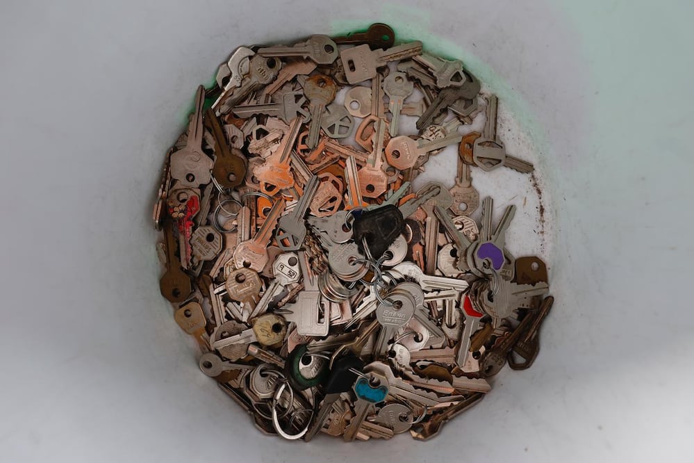 Llaves para hacer un monumento. (FOTO: Claudia González)