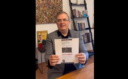 Marcelo Ebrard desmiente estar hospitalizado: "Por fortuna gozamos de cabal salud"