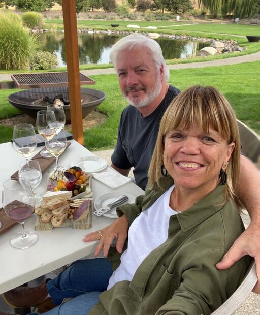 Amy Roloff y su esposo Chris Marek tienen dos años de matrimonio.
Foto: Instagram