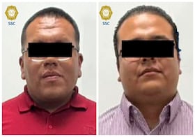 Caen dos presuntos extorsionadores en calles del Centro; se hicieron pasar por funcionarios