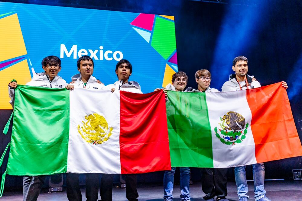 La selección mexicana ganó su sexta medalla de oro en la Olimpiada Internacional de Matemáticas. Foto: X @ommtw