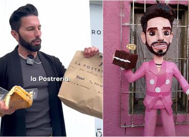 Crean piñata de Poncho De Nigris tras burlarse de pastelería: "vendemos piñatitas"