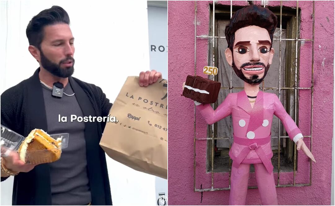 La polémica del pastel de Poncho de Nigris se convirtió en la inspiración de la afamada piñatería Ramírez para crear su nueva piñata viral. Foto: Facebook