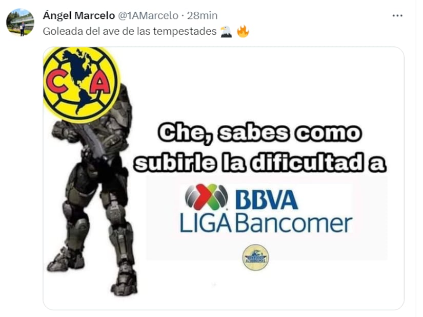 Los mejores memes de la victoria de América sobre Rayados FOTO: ESPECIAL