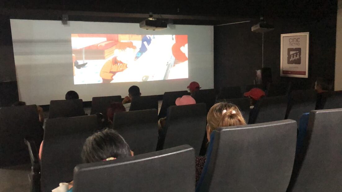 El cine cambia su cartelera periódicamente. Foto: Twitter @MetroCDMX