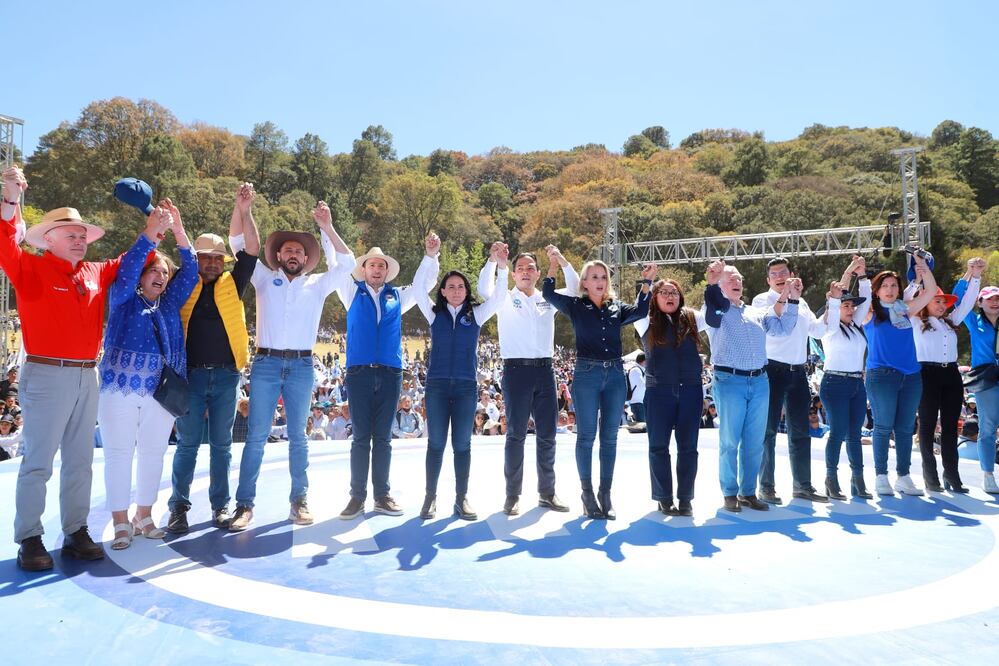 En el municipio de Huixquilican, el PAN en el Edomex abanderó a la priista como su candidata para la gobernatura mexiquense