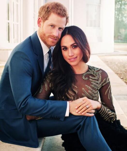 Las románticas fotos del compromiso del príncipe Enrique y Meghan