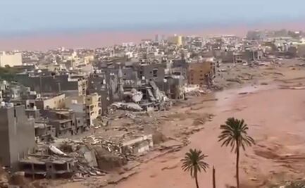 VIDEO: Más de 2 mil muertos y mil desaparecidos deja ciclón Daniel que azota costas de Libia