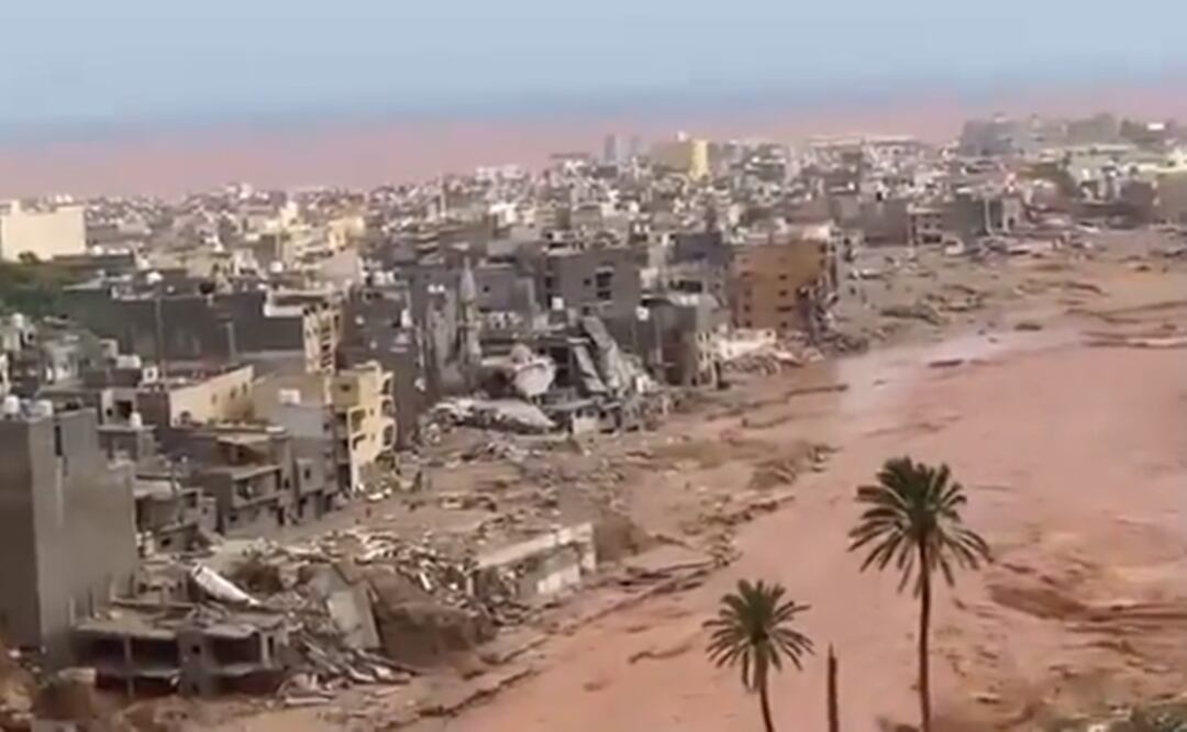 Tras azotar Grecia y Turquía en los últimos días, el ciclón Daniel fue degradado a tormenta subtropical el 9 de septiembre. Foto: Tomada del video