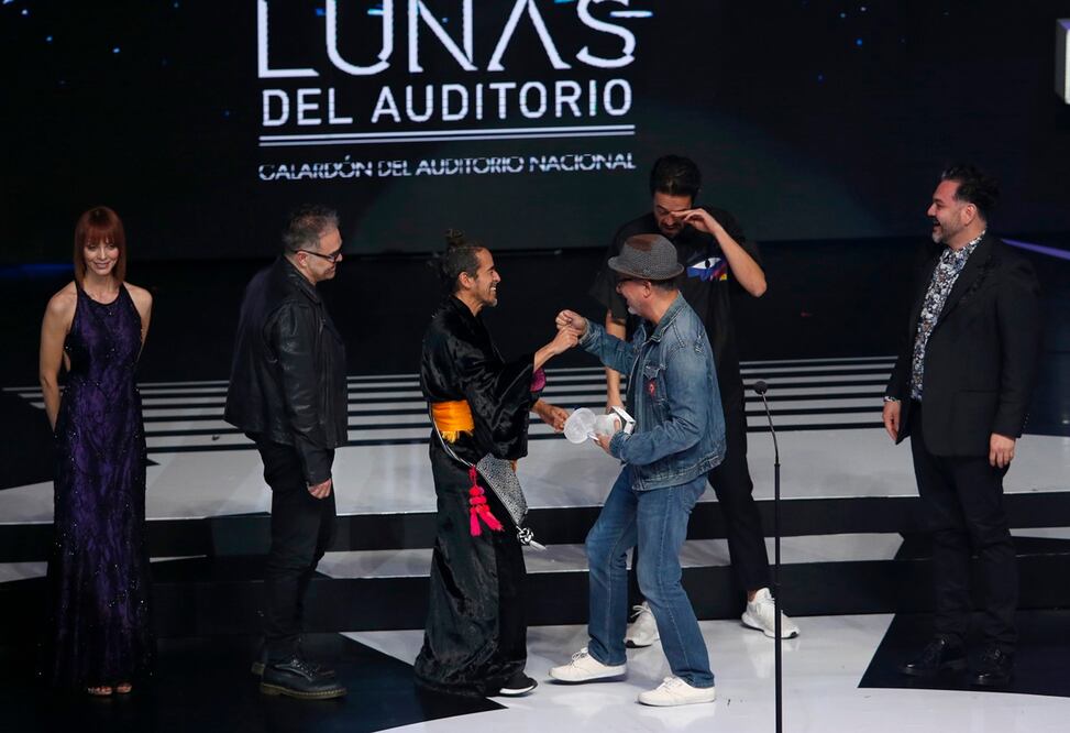Café Tacvba en el 2018 recibió el galardón de Las Lunas del Auditorio. Foto: AP