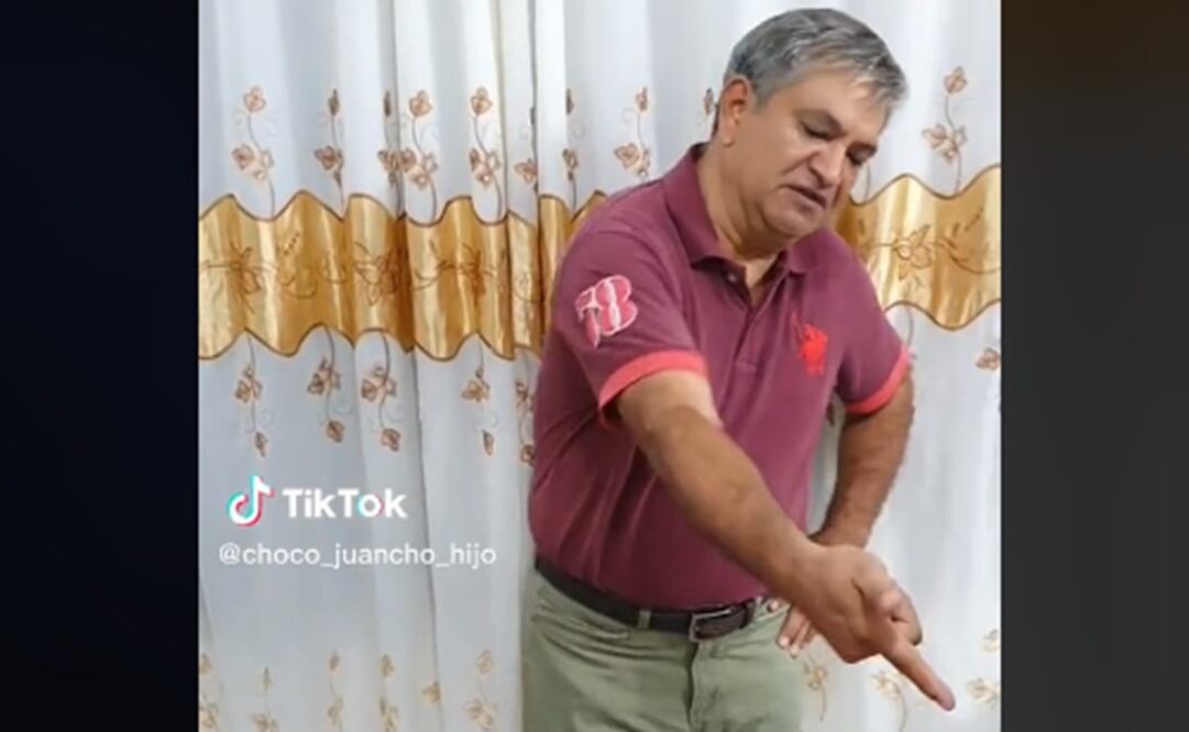 Foto: tomada de TikTok. @choco_juancho_hijo
