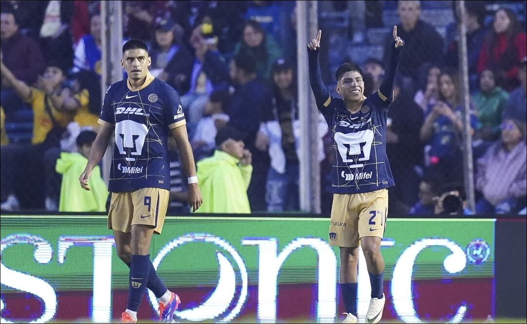 Piero Quispe puso en ventaja a Pumas ante América