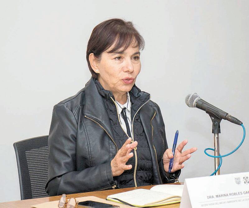 Marina Robles dijo que el “cora zón” de la ley es generar conciencia en la gente para dejar el uso de las bolsas y otros materiales plásticos. Foto: ESPECIAL