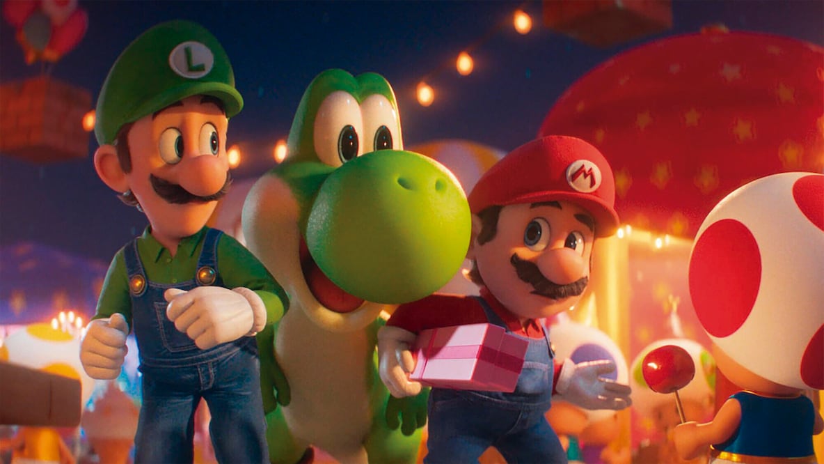 En Super Mario Galaxy los personajes van al espacio. Foto: Universal Pictures