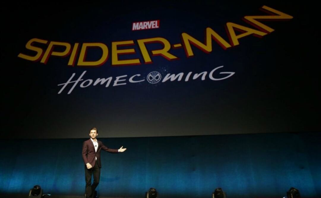 El anuncio fue dado en la CinemaCon que se celebra en Las Vegas y fue presentado por Tom Hollan, quien interpretará al nuevo arácnido