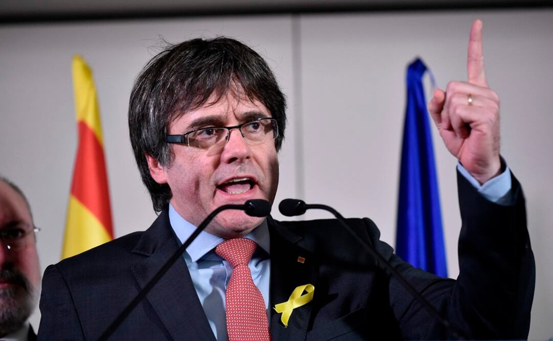 El presidente catalán destituido Carles Puigdemont (Foto: AFP)