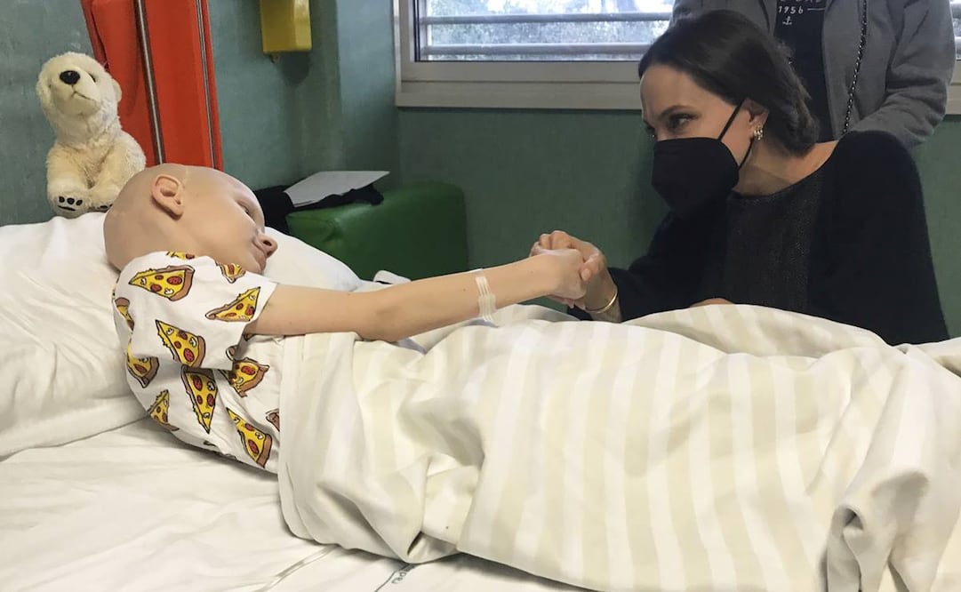 31 pequeños de Ucrania han sido acogidos en un centro pediátrico debido a la guerra. Foto: AP