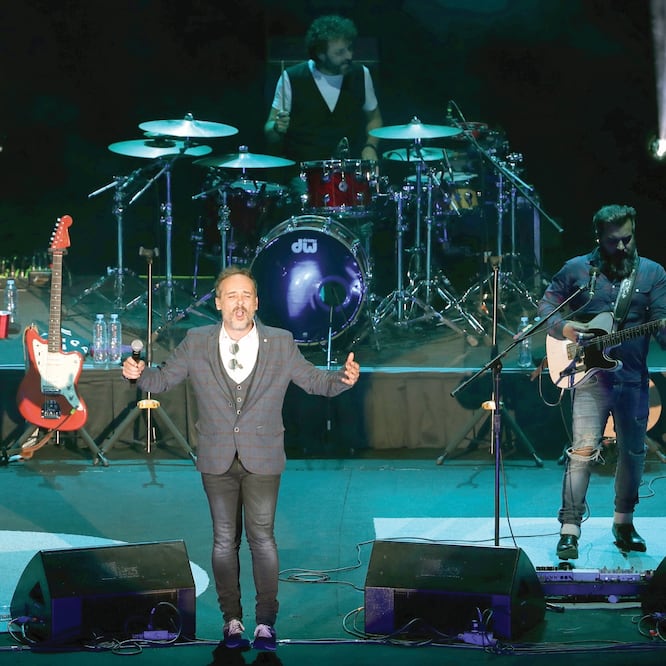 El grupo interpretó temas como “Planeador ” y “Nadie por las calles”. FOTO: VALENTE ROSAS. EL UNIVERSAL