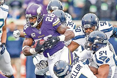 Vikings, ante el desafío de vencer a Seahawks