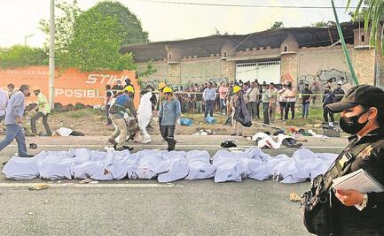 En opacidad, accidente que dejó 56 migrantes fallecidos