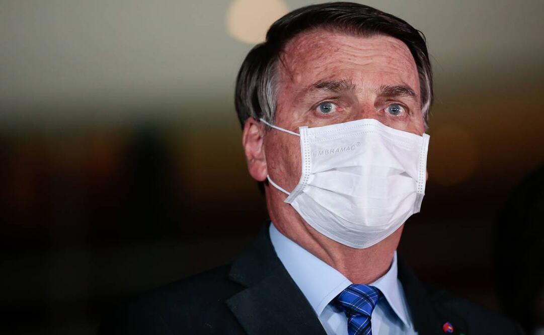 El presidente brasileño, Jair Bolsonaro, tuvo Covid-19 (Foto: AFP)