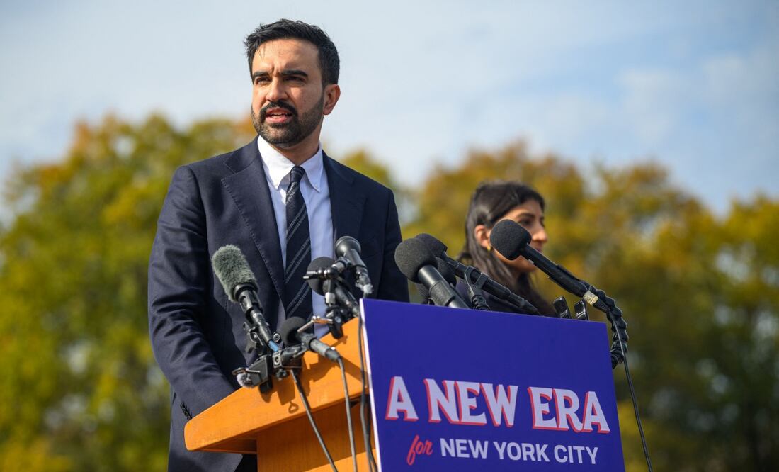 Zohran Mamdani, nuevo alcalde de Nueva York. Foto: Getty Images via AFP