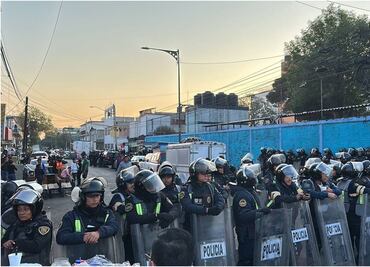 EN VIVO: Tráfico en la CDMX: Calzada Zaragoza con cierres viales por desalojo de predio