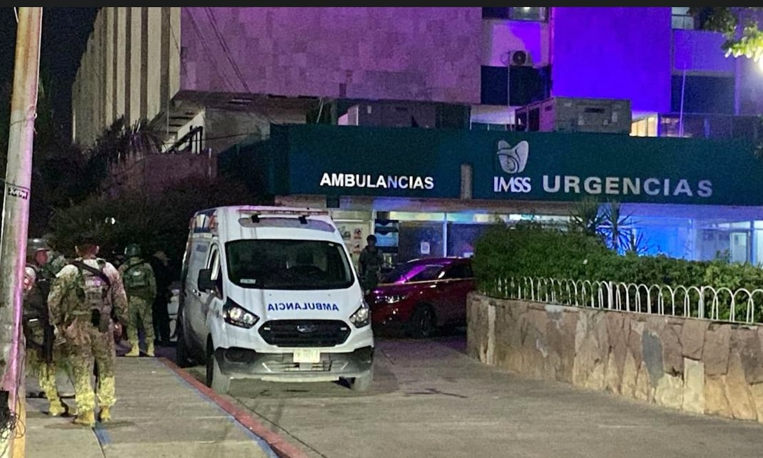 Un joven, identificado como Héctor “N”, de 20 años de edad, llegó por su propio pie a un hospital de Culiacán. Foto: especial