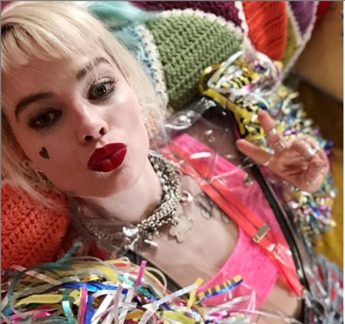 Margot Robbie le cambia el look a Harley Quinn. Foto: Instagram