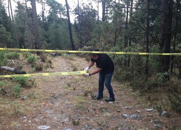 Desechos biológico infecciosos llevan más de 20 días en bosque de Edomex