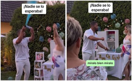 De sorpresa a escándalo: hombre exhibe infidelidad de su pareja en plena revelación de género; video se vuelve viral