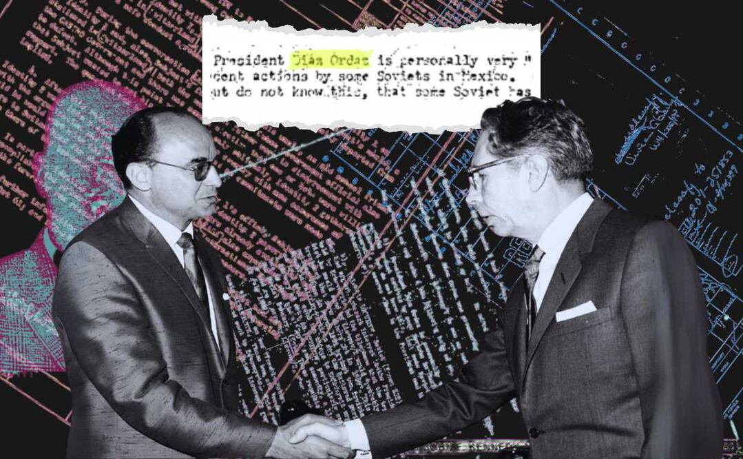 Según documentos desclasificados del caso John F. Kennedy, Díaz Ordaz y Echeverría mantenían una estrecha cooperación con la CIA. | Imagen: Angélica Vázquez.