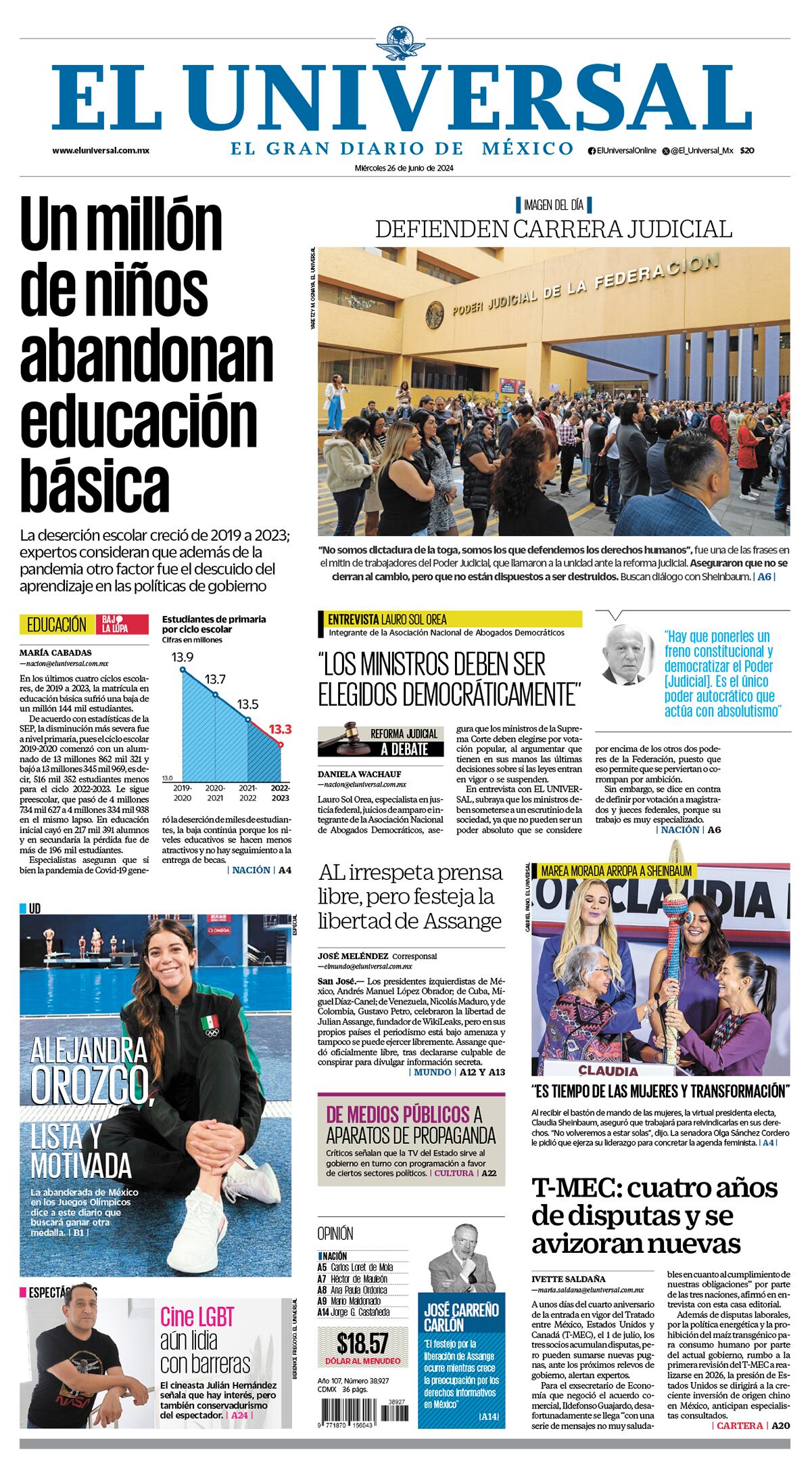 Portada impresa