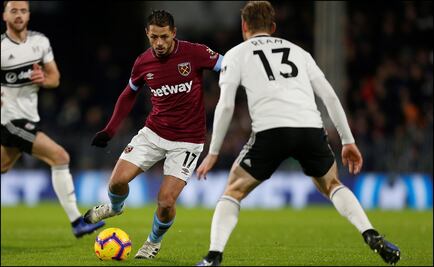 Triunfo del West Ham con actuación del 'Chicharito'
