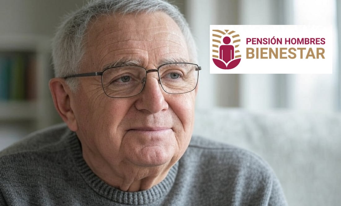 Pensión Hombres Bienestar 2025. Foto: Creada con IA