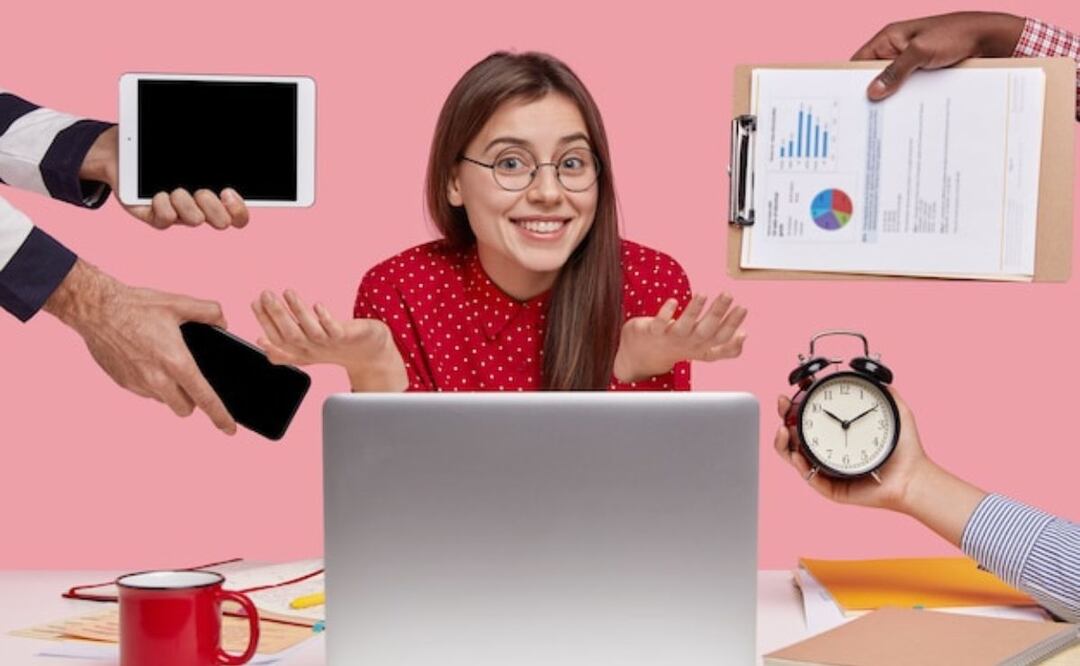 El cerebro humano no está diseñado para realizar múltiples tareas a la vez de manera efectiva. Fuente: Freepik.