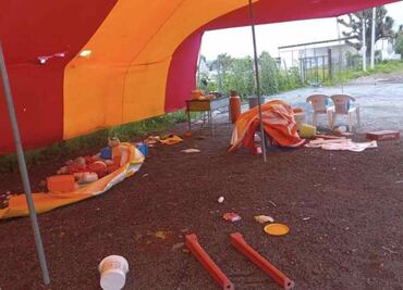 ¿Barbacoa de perro? Esto fue lo que se descubrió en un puesto de Tizayuca durante un desalojo