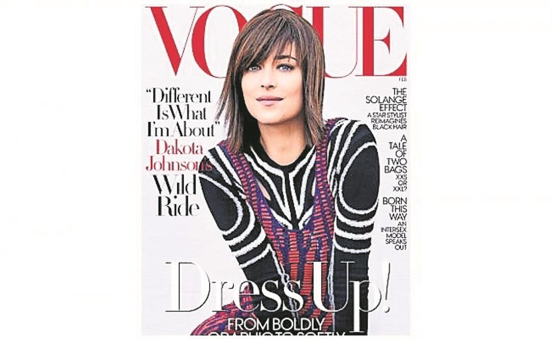 La actriz protagoniza la portada de febrero de Vogue (INSTAGRAM)