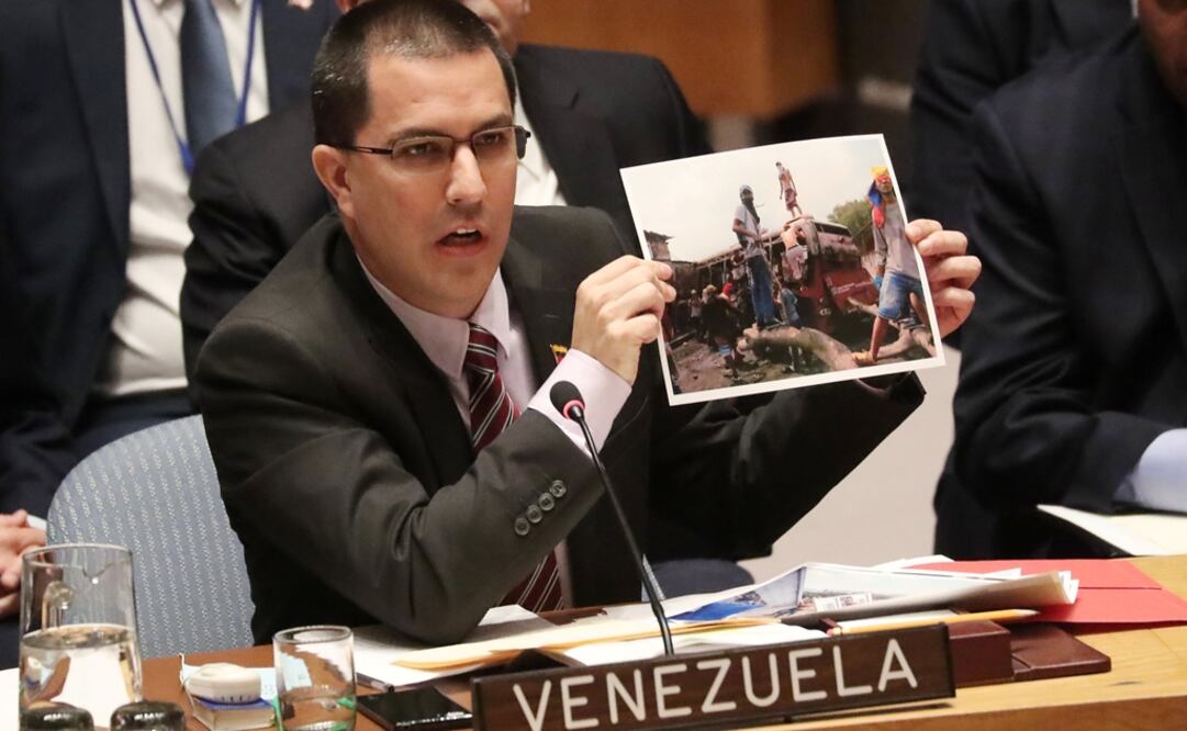 Jorge Arreaza, canciller venezolano. Foto: Reuters
