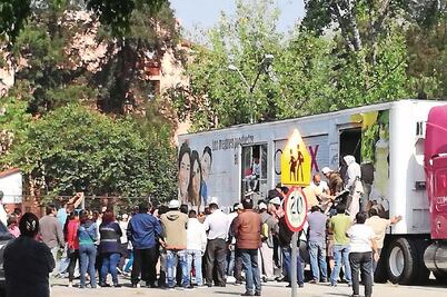 Funcionarios de Azcapotzalco ‘secuestran’ tráiler de Ceda